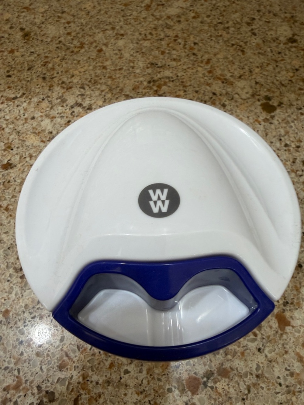 WW White and Blue Kitchen mini chopper